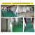 定制室内装修地面保护膜家装瓷砖地砖木地板防护垫地膜一次性 耐磨款50平纯绿11mm +50