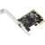 DIEWU PCIe千兆网卡台式机以太网pci-e千兆网卡高速独立网卡1000m内置pci千兆网 【万兆单口】TXA074 AQC107 单电口万兆