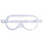 蓝炎 赛尔康M护目镜透明镜片男女防护眼镜防风沙防尘液体飞溅骑行眼镜隔离眼罩防疫护目镜 （单只盒装）