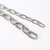 龟固 304不锈钢链条 金属链条长环链条吊灯链不锈钢铁链 14mm 1米
