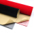 黑色自粘绒布 背胶植绒布珠宝展柜不干胶加厚布料带胶礼盒包装密工业品 zx红色 1.2mm绒1米X1.5米