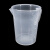 冰禹 塑料量杯刻度杯烧杯 加厚带把 实验室器皿 250mL BYS-273