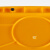 科力邦（Kelibang） 黄色垃圾桶 大号塑料环卫户外垃圾桶加厚带盖120L带轮翻盖分类垃圾桶 KB1015 黄色