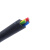起帆QIFAN 电线电缆YJV3*6平方0.6/1kV国标铜芯硬线 黑色（20米价）