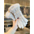 手套冬季女士保暖韩版可爱触屏骑行电动车防寒加绒加厚 米色 均码