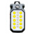 莞安 LED维修灯手持照明手电筒汽车维修工作灯检修磁铁强光充电折叠灯 W599A(COB)大