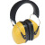 学生学习降音睡觉防噪音工业耳罩用睡眠隔音降音耳机神器 黄色