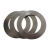 不锈钢304金属石墨缠绕垫片高温高压耐腐蚀法兰垫片金属垫片定做 304 DN350