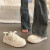 汀梵娜超火感小白鞋女夏季熊猫板鞋2024新款休闲运动鞋 米粉 35