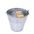 卡质 KAZHI  清洁用品 白铁皮水桶5L 镀锌桶大容量便携手提 10个装