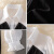 CUF香港潮牌 POLO领假两件连衣裙女装秋季新款气质长袖撞色衬衫裙子 白色 S