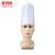 麦锐欧（Mairuio） 一次性厨师帽 无纺布加厚厨师帽 酒店餐厅男女厨师帽 可调节工作帽 平顶中帽20顶 高23cm