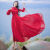 MBJO波西米亚连衣裙民族风红色春2024新款超仙海边度假长裙泰国旅游沙 红色（高品质） 雪纺面料 S