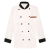 比鹤迖 BHD-2971 餐厅食堂厨房工作服/工装 长袖[白色]4XL 1件
