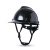 驭舵碳纤维纹黑色安全帽工地国标ABS工程施工安全头盔领导监理防护帽 圆盔型安全帽 碳纤维花纹 碳