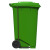 科力邦（Kelibang） 户外垃圾桶 大号环卫脚踏垃圾桶商用工业小区物业分类垃圾桶240升 KB1060 绿色