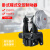 卧式空压式制动器耐高温专业气动刹车张力控工业制动器(DBH-105) DBHM-20手动铁手轮