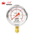 红旗（HONGQi）YTN-60径向充油抗震水压表0-0.6mpa耐震防震油压表气压表M14*1.5	