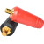 欧式电缆线快速接头DKJ70-95电焊机焊把线连接接头加长耦合器快接 DKJ70-95插头(红色) DKJ70-95一套(插头+插座)(红色)