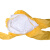 C级防化服 杜邦2000防化服 耐腐蚀酸碱 防油防水实验隔离连体 杜邦Tychem C级防护服(黄色) L