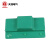 天旭热缩型母排保护盒10KV绝缘保护罩铜排接线盒T型50*5绿色 1个