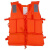 迈特熊 救生衣 漂流防汛救援 浮力背心加厚便携式 L码橙色 