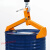 CLCEYRelift油桶吊钳吊钩吊具叉车专用起重钳行车塑料铁桶油桶夹具 DL500C