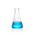 定制玻璃三角烧瓶锥形瓶实验室加热高硼硅带塞刻度5l-规 50l