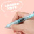 SAKURA日本樱花中性笔0.5三角杆学生考试专用黑色速干按压式水笔高颜值按动签字笔 灰棕杆黑芯+3支笔芯