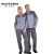 斯卡地尔（Scotoria）TC601长袖工作服套装 分体式春秋工服 舒适高棉 双灰色 M