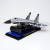 澳奇里创新 1:32歼15战斗机飞机模型带底座仿真轰炸机合模型玩具退伍纪念品