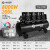 胜斯特无油空压机高压气泵小型220v木工喷漆打气泵空气压缩机 1800W-40L  铜电机
