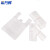 希万辉 32*49cm白色/500只 手提式塑料袋白色垃圾袋外卖打包方便袋XWH0129