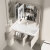 文野蜂窝铝浴室柜陶瓷一体盆加深卫生间洗漱台面洗脸池洗手盆柜组合 61×48奶油色单盆柜(不含镜)