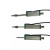 双铂（AI-25）直线位移传感器回弹式电子尺自恢复电阻尺顶针式位移测量LTR P88