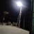 LED太阳能路灯公园城镇庭院防水户外新农村挑臂水泥电线杆抱箍杆 工程款40瓦1米杆