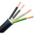 电缆RVV4*6平方毫米软护套线芯国标四芯电源线多股软电线 70米黑色