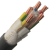 定制适用电缆WDZB-YJY低烟无卤阻燃耐火电线电缆4 6 10 16 25 35平方 WDZB-YJY 3*10+2*6  （10米