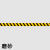 警戒隔离线胶带黄黑色安全警示地贴斑马线一米线定位带磨砂贴条楼 黑色(磨砂款) 8x500cm