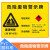危废安全环保警告标识牌废机油废空桶废水处理危险废物警示牌 WXF03(pvc)废活性炭2 40*60cm