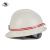 吉象 V型矿用安全帽 抗静电级ABS BT型（可佩戴头灯） 白色