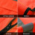 科密反光马甲 多口袋透气网格警示安全反光背心10件起 橘红色 均码