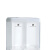 北奥（Beao）OK-117A 皂液器 白色 浴室厨房挂件酒店宾馆壁挂式双头给皂器洗手液瓶