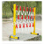 电力安全绝缘伸缩围栏施工围栏玻璃钢管式圆管可移动隔离栏防护栏 1.5米高*3米长红白