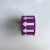 管道标识流向箭头胶带管道指示箭头反光不干胶贴纸色环标识带 紫底白箭头 152000cm