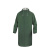 代尔塔 407005 工作雨衣带荧光条风衣款绿青L码1件装