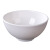 德曼柯密胺碗白色小碗汤碗商用米饭碗餐厅饭店酒店火锅店专用仿瓷碗餐具 5英寸白色方碗2142