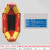 京斯坦 充气橡皮艇 漂流船包底加厚耐磨专用充气船橡皮艇冲锋舟划艇 240*120*31（1个）