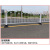百金顿 锌钢道路护栏 市政交通防撞活动防护围栏城市户外马路公路人车机非隔离栏 特厚款3*0.6m一个立柱+底座
