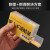 双枪烟盒20支装 男士个性创意烟盒 整包软壳透明塑料烟盒 烟盒保护套 加厚款-透明 20支